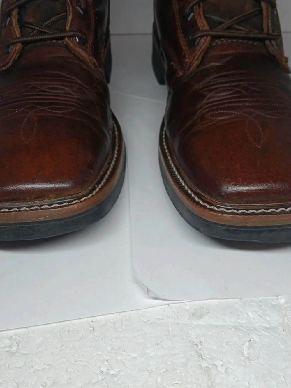 Justin Boots pre owned